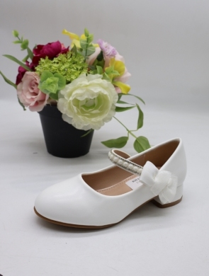 Półbuty dziewczęce (31-36) E4824-L WHITE