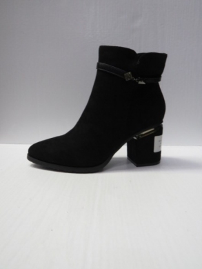 Botki damskie ocieplane na obcasie (36-41) H0-1026 BLACK