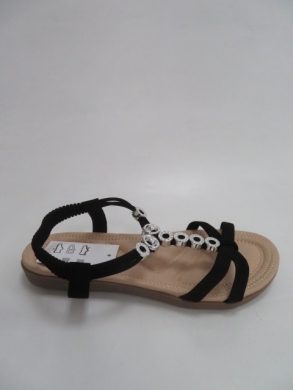 Sandały Damskie na płaskim (36-41) 6627  BLACK