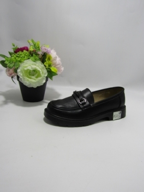 Mokasyny damskie na płaskim (36-41) 2117-1 BLACK