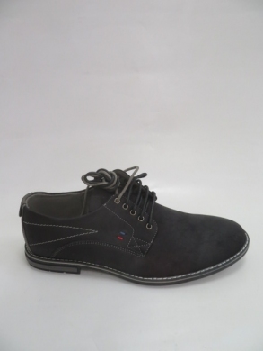 Półbuty Męskie (41-46) 7002 BLACK/GREY