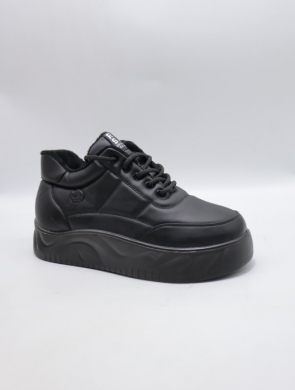 Buty sportowe damskie ocieplane (36-41) XQ26-9 BLACK