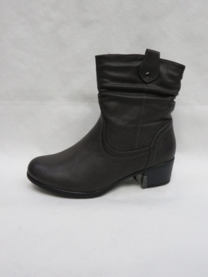 Botki damskie ocieplane na obcasie (36-41) 8681-5