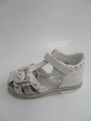Sandały dziewczęce (25-30) AB837 WHITE