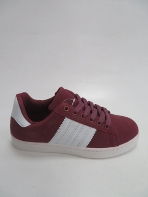 Trampki Damskie (36-41) DS91-11 BURGUNY