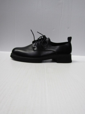 Półbuty damskie na płaskim (36-41) 3201 BLACK