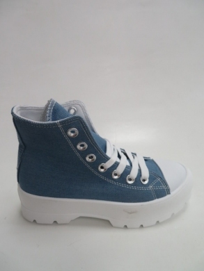 Trampki Damskie na koturnie (36-41) B0-707 BLUE