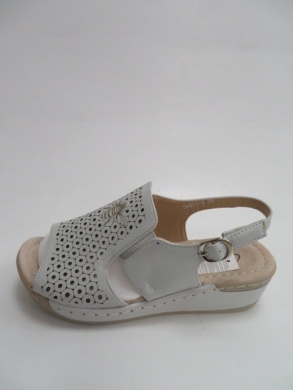 Sandały Damskie na koturnie (36-41) 56055-3 WHITE