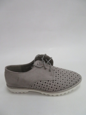 Półbuty damskie na płaskim (36-41) B047 GREY