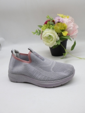 Buty sportowe damskie na płaskim (36-41) QH-27 GREY