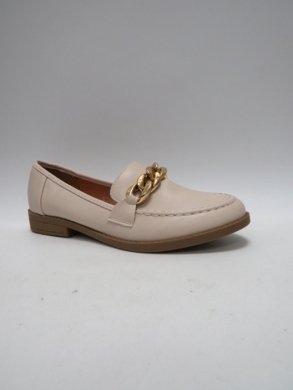 Mokasyny damskie na płaskim (36-41) 888-192 BEIGE