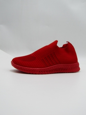 Buty sportowe damskie na płaskim (36-41) W076 RED