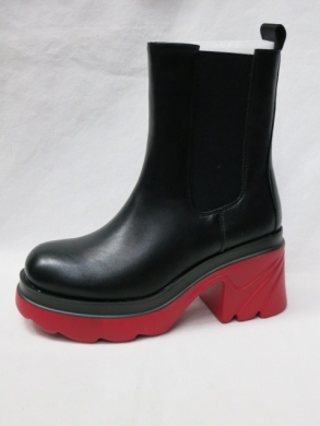 Botki damskie na obcasie (36-41) 8793 RED