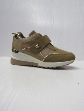 Buty sportowe damskie na koturnie (36-41) J-130 KHAKI