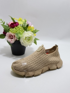 Buty sportowe damskie na płaskim (36-41) DQ208-63 KHAKI
