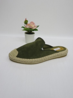 Klapki damskie na płaskim (36-41) 4821 GREEN