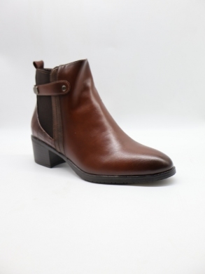 Botki damskie ocieplane na obcasie (36-41) YCC-23 BROWN