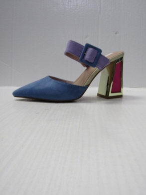 Sandały damskie na obcasie (36-41) 38-269 BLUE
