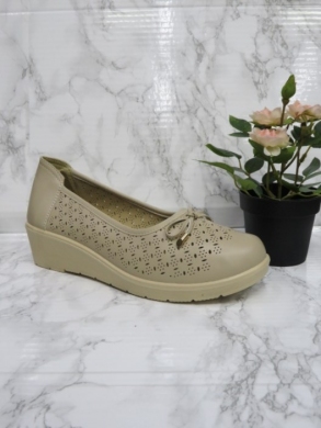 Półbuty damskie na koturnie (39-43) DX8118 BEIGE
