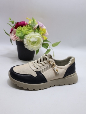 Buty sportowe damskie na płaskim (36-41) BK-617 D.BLUE