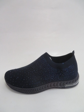 Buty sportowe damskie na płaskim (37-42) N1553 NAVY