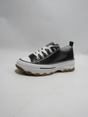 Trampki damskie na płaskim (36-41) YY50 BLACK