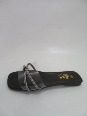 Klapki damskie na płaskim (36-41) QL-235 BLACK