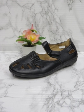 Sandały damskie na płaskim (37-43) V01 BLACK