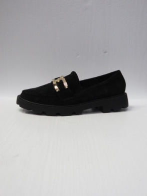 Mokasyny damskie na płaskim (36-41) JH317 BLACK