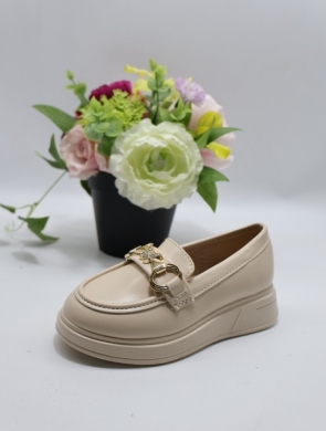 Mokasyny dziewczęce (25-30) 230-294M BEIGE