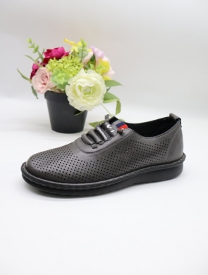 Półbuty damskie na płaskim (36-42) 3104-2 GREY