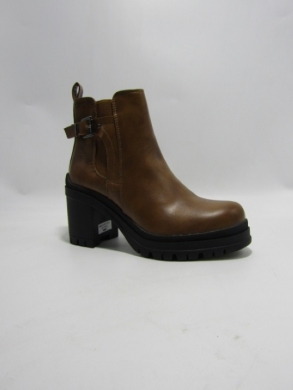 Botki damskie na obcasie (36-41) BL413 CAMEL