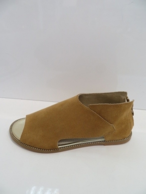 Półbuty damskie na płaskim (36-41) GD-FL821 CAMEL
