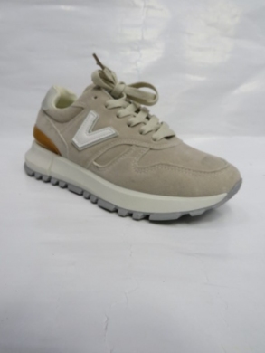 Buty sportowe damskie na płaskim (36-41) XBHD-30 BEIGE