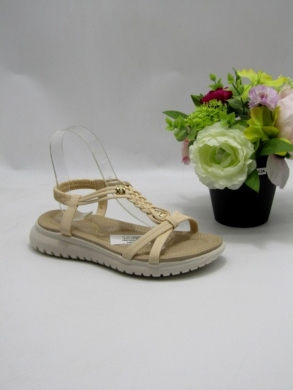 Sandały damskie na płaskim (36-41) FY7066 BEIGE