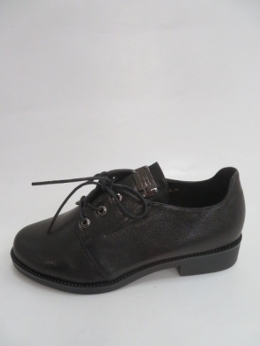 Półbuty damskie na płaskim (36-41) 723L BLACK
