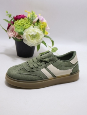 Buty sportowe damskie na płaskim (36-41) AA-77 GREEN