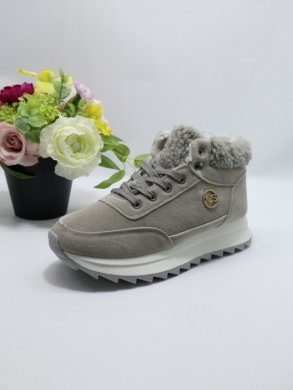 Buty sportowe damskie ocieplane (36-41) WD-121 GRIGIO