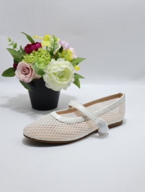 Baleriny damskie (36-41) LEI 586 WHITE
