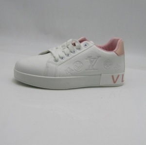 Buty sportowe damskie na płaskim (36-41) MB151 WH/PINK