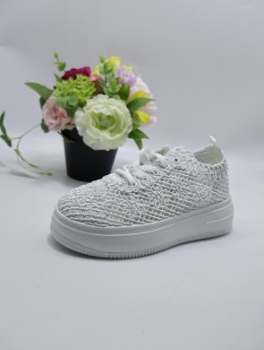 Buty sportowe damskie na płaskim (36-41) SF-68 WHITE