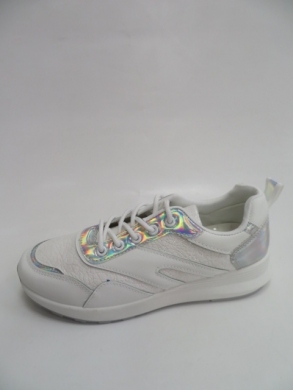 Buty sportowe damskie na płaskim (36-41) XWH-321 WHITE