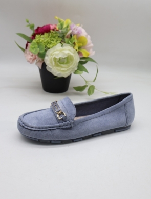 Mokasyny damskie na płaskim (36-41) 2298 BLUE