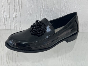 Mokasyny damskie na płaskim (36-41) GD-XR-333 BLACK