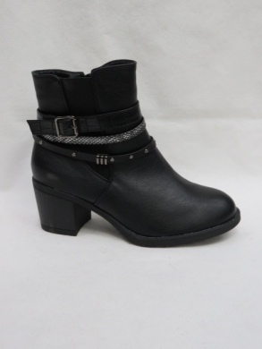 Botki damskie ocieplane na obcasie (36-41) 566-6