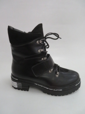Trapery damskie ocieplane (36-41) F19-7758 BLACK
