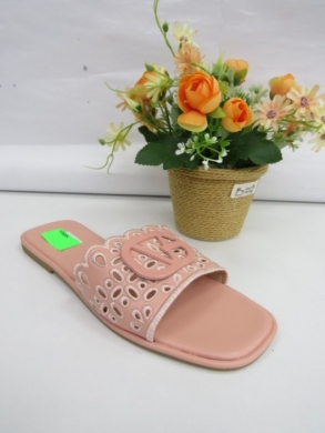 Klapki damskie na płaskim (36-41) 5269 PINK