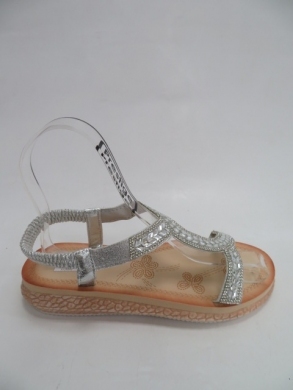 Sandały Damskie na płaskim (36-41) WS9017 SILVER