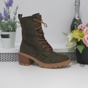 Trapery damskie ocieplane (36-41) M660 GREEN