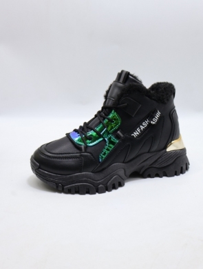 Buty sportowe damskie ocieplane (36-41) MXB-3 BLACK